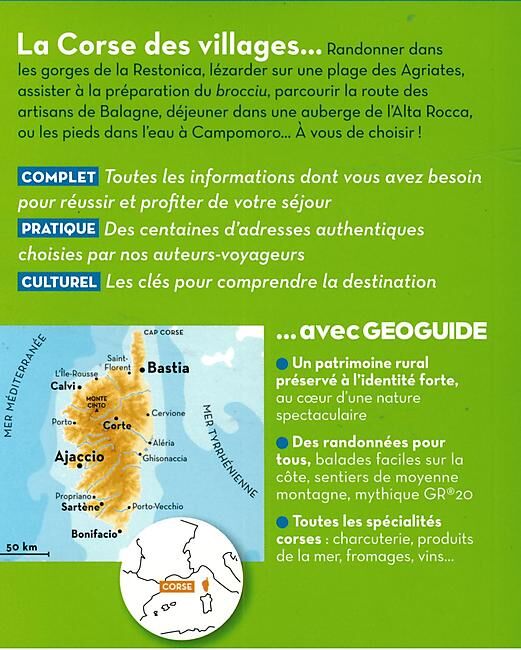 GALLIMARD - GEOGUIDE CORSE DES VILLAGES