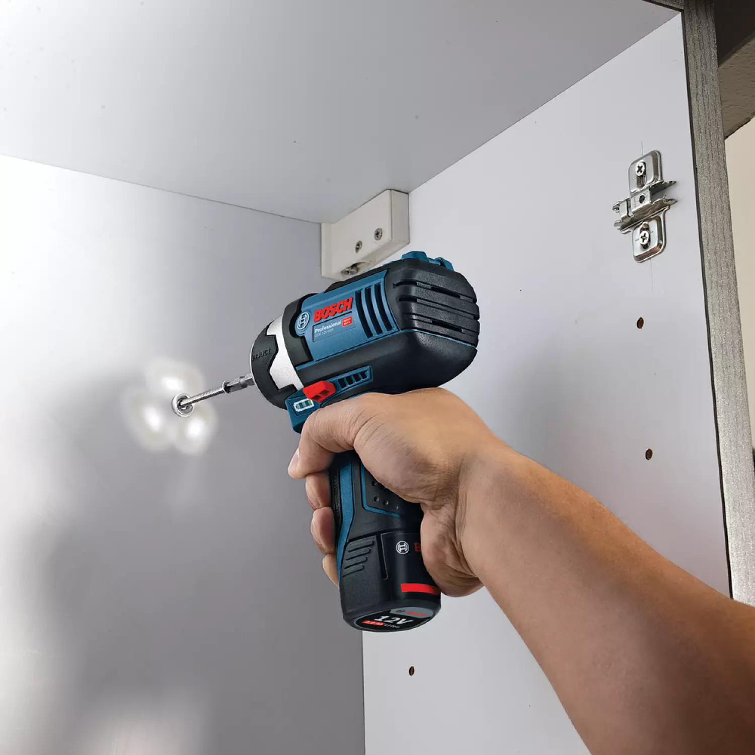 Bosch GDR 12V-105 12V Li-Ion accu slagschroevendraaier body in L-Boxx