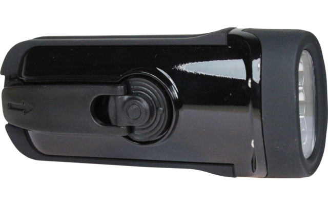 Powerplus Barracuda LED wasserdichte Kurbel/Solartaschenlampe