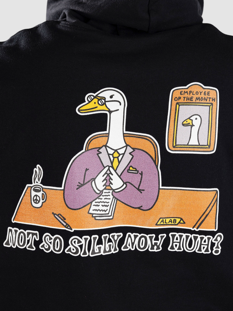 A.LAB Not Silly Hoodie black