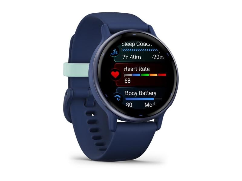 GARMIN GPS-Sportuhr Vivoactive 5 Kapitänsblau Smartwatch