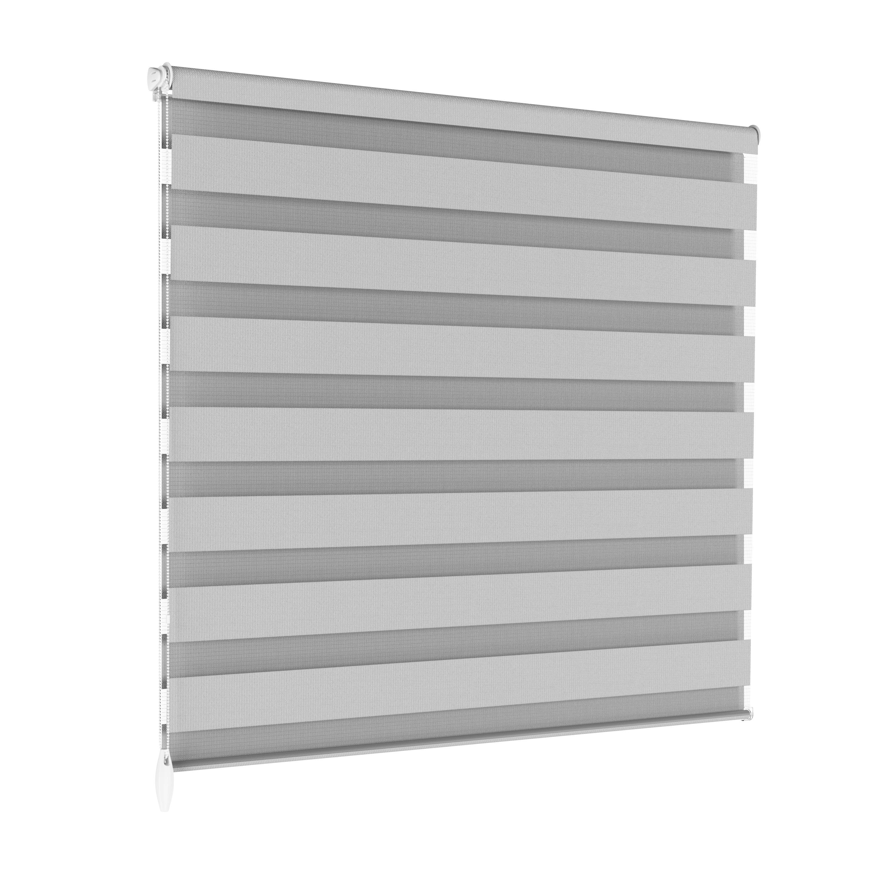 Doppelrollo grau 100 x 100 cm
