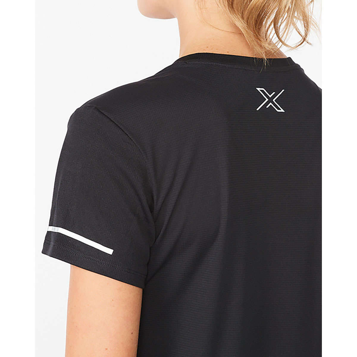 2XU Aero Hardloopshirt Korte Mouwen Zwart Dames