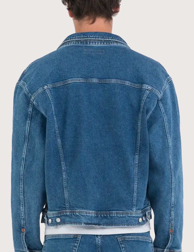REPLAY BLOUSON EN JEAN HOMME M8Z1