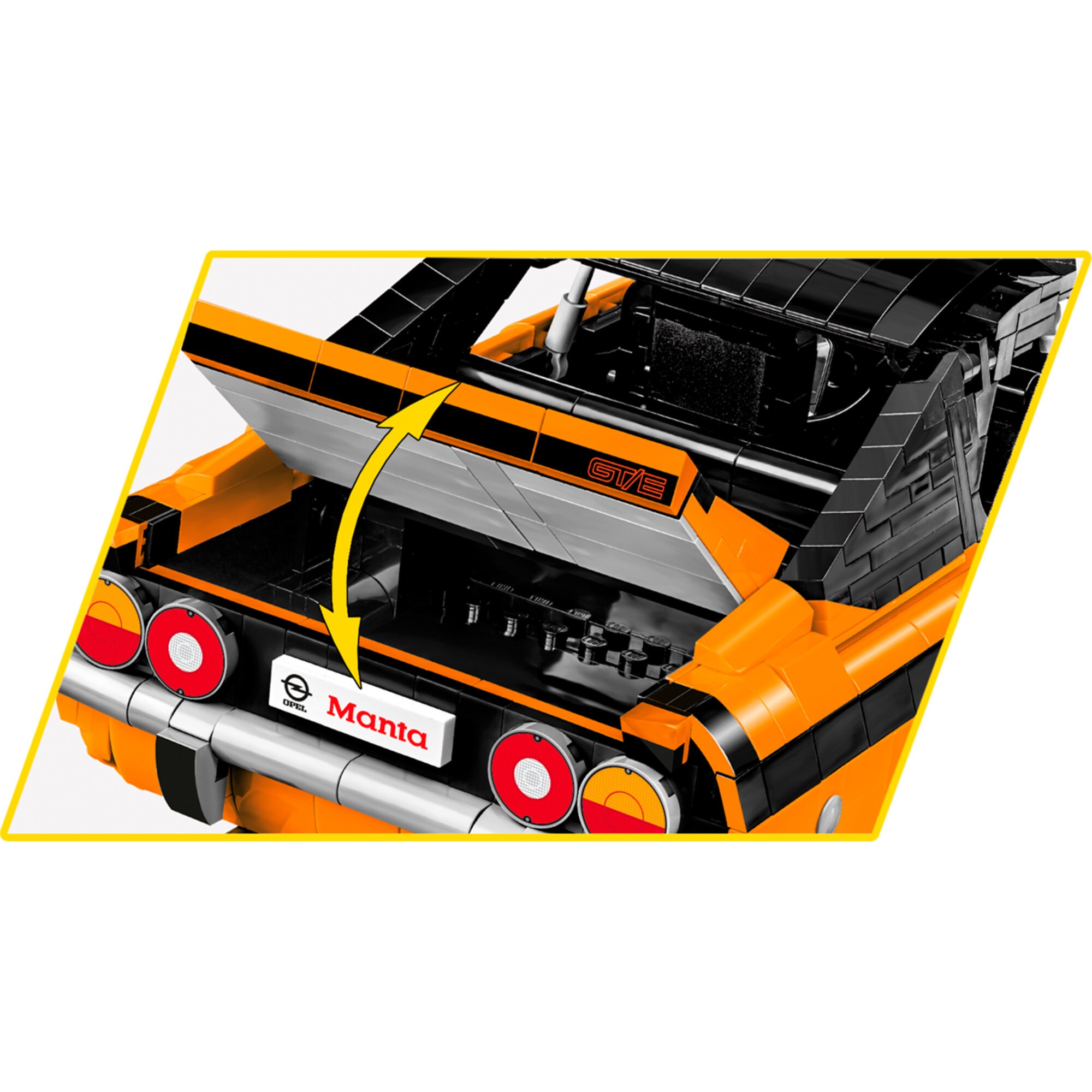 COBI Konstruktionsspielzeug Opel Manta A GT/E 1974