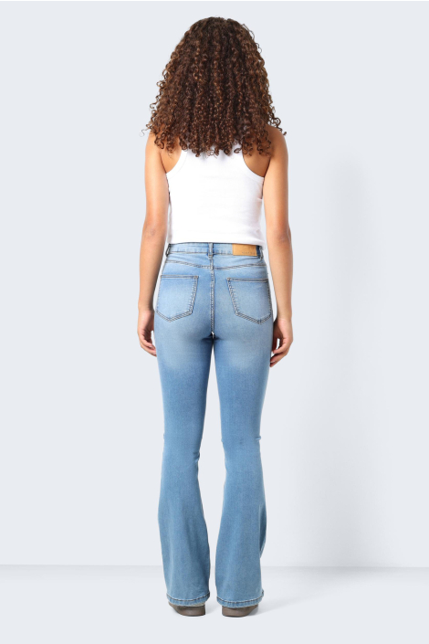 Noisy may blauwe dames jeans