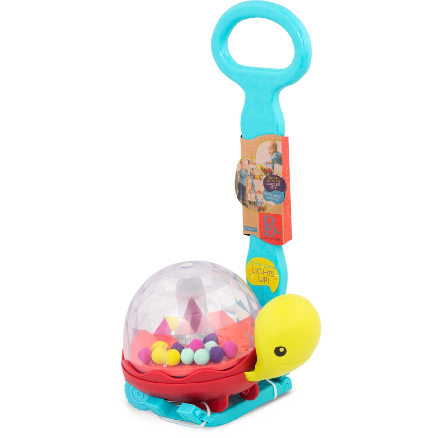B.TOYS B. Walk n Pop Schiebespielzeug Schildkröte 1