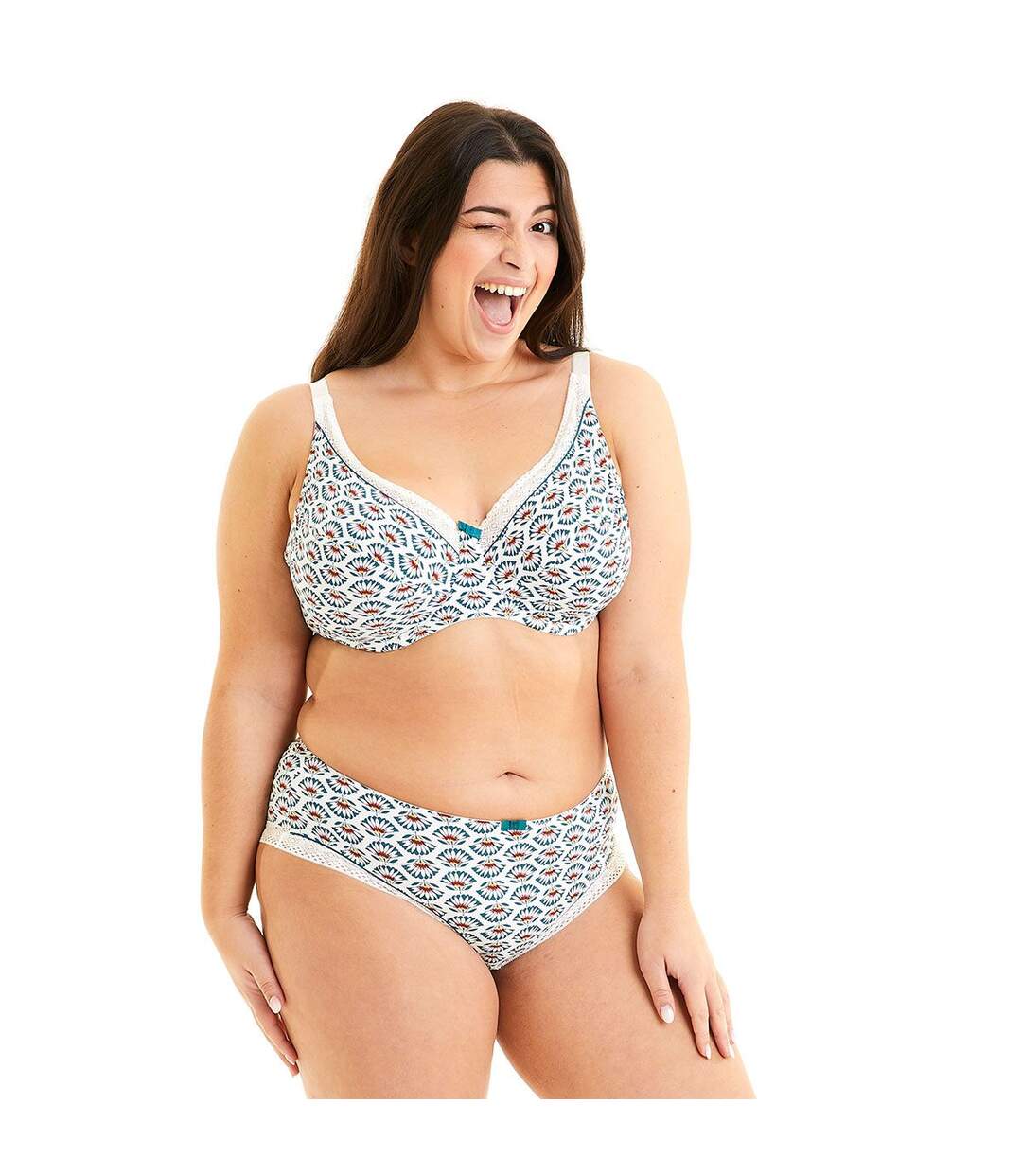 Soutien-gorge grand maintien ivoire Impala