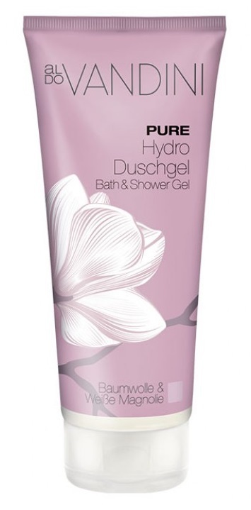 Aldo Vandini Pure Bath & Showergel Cotton & White Magnolia200ml