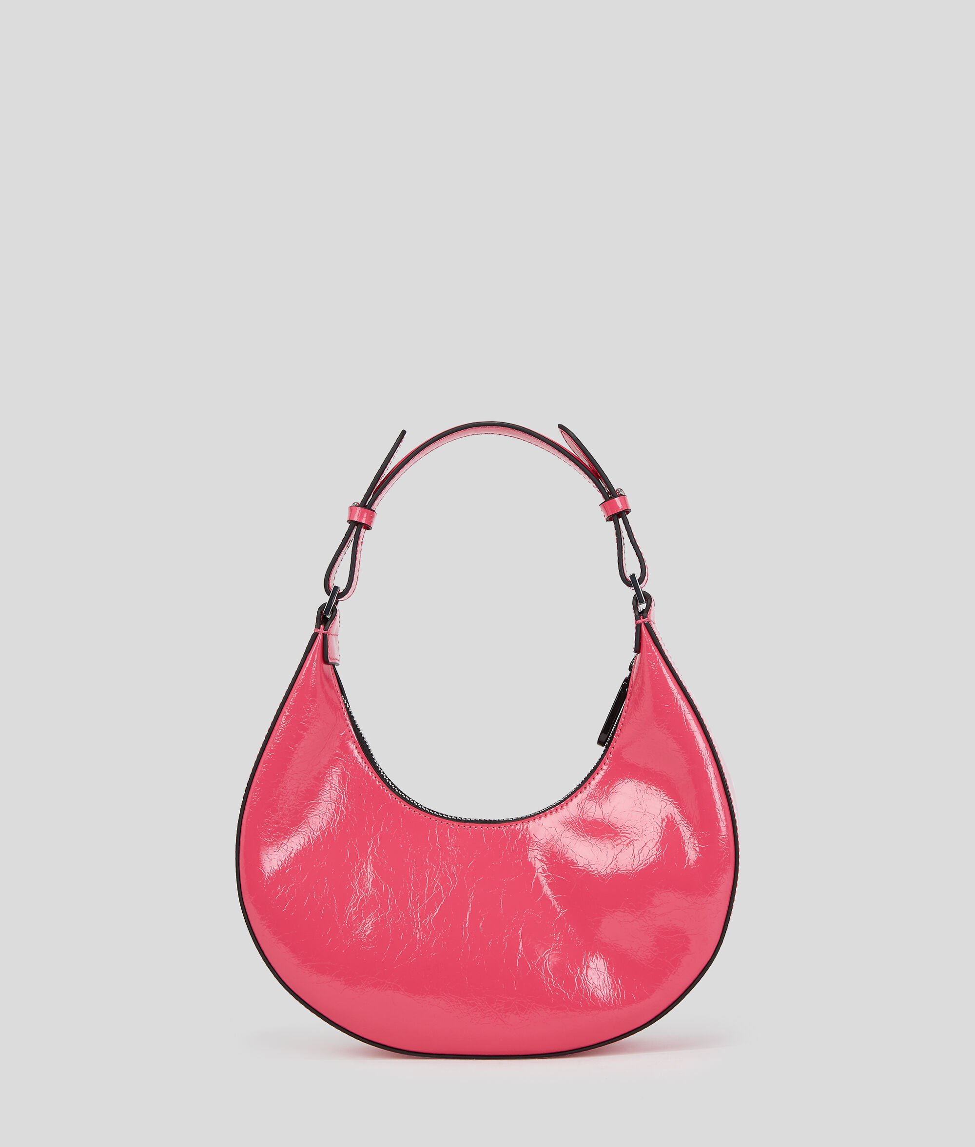 PETIT SAC DEMI-LUNE BRILLANT PORTÉ ÉPAULE KLJ