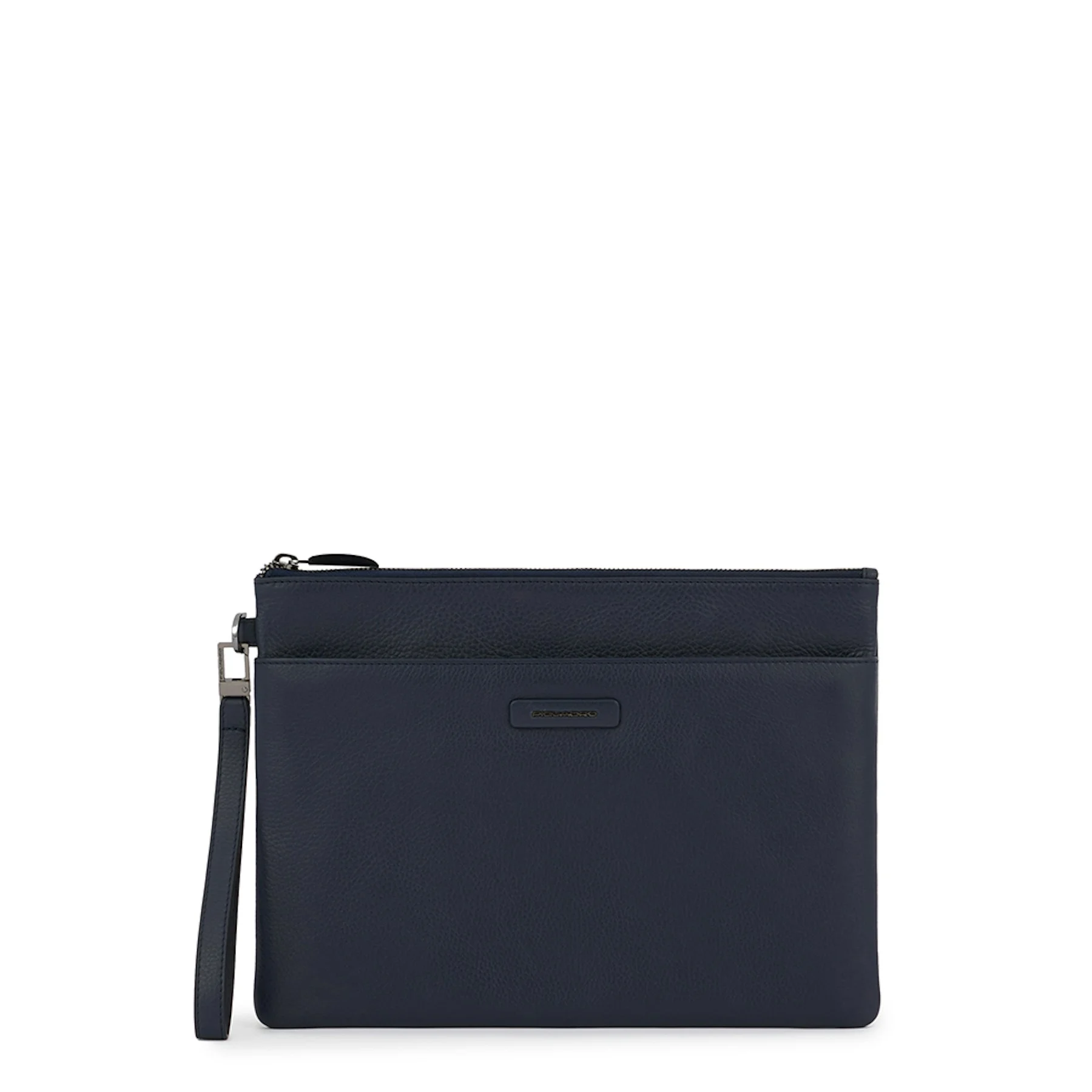 Pochette en cuir | Bleu