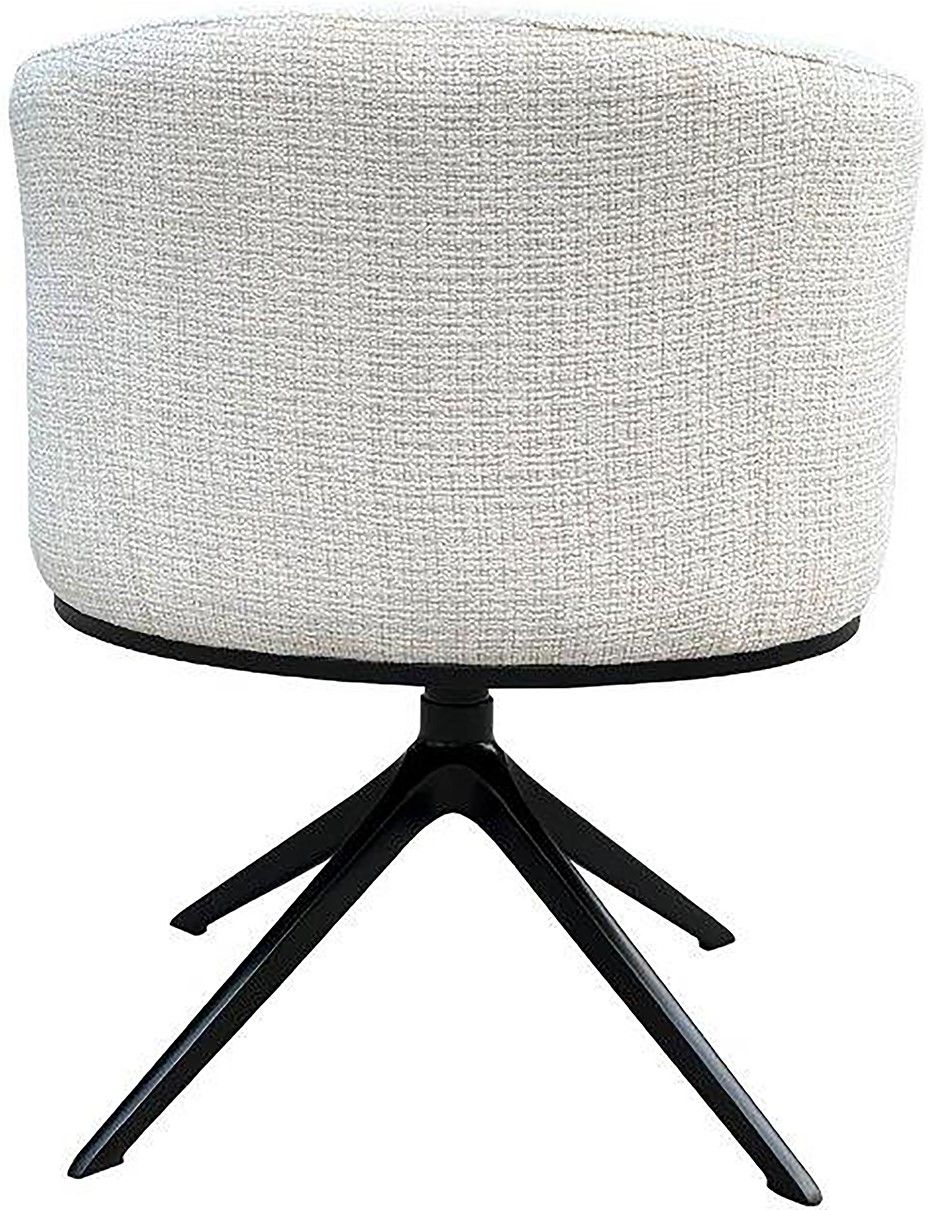 Eetkamerstoel S4749 Beige Chenille Cheyenne B65 x D63 x H77 cm