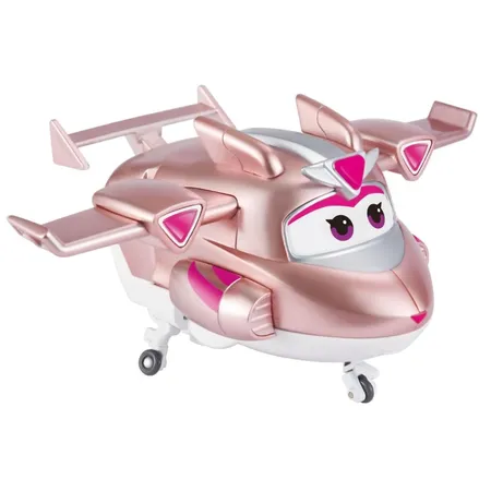 Waiky Super Wings Gold Girl in Rosegold-Weiß, 12,5 cm
