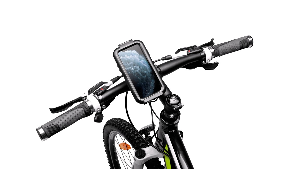 iPhone X + Xs + 11PRO cover med cykelbeslag