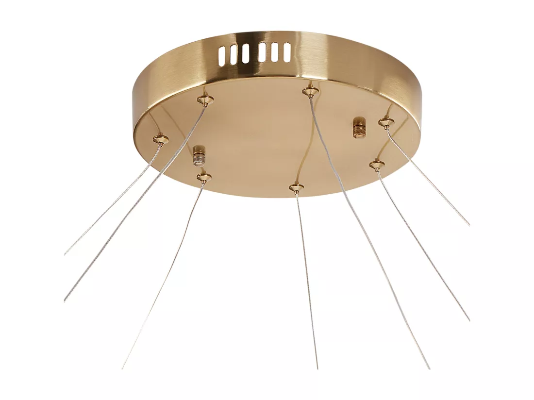 Lustre à LED PERQUENO Métal Doré