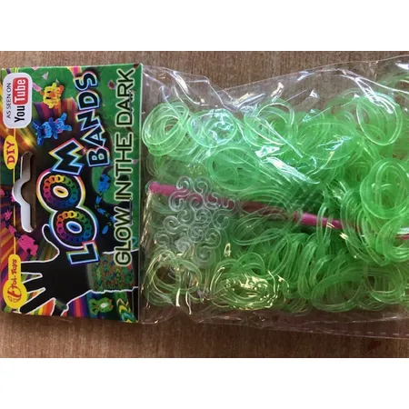 Toi-Toys Loom Bänder, 300 Stück, 1 Packung, 6-fach sortiert