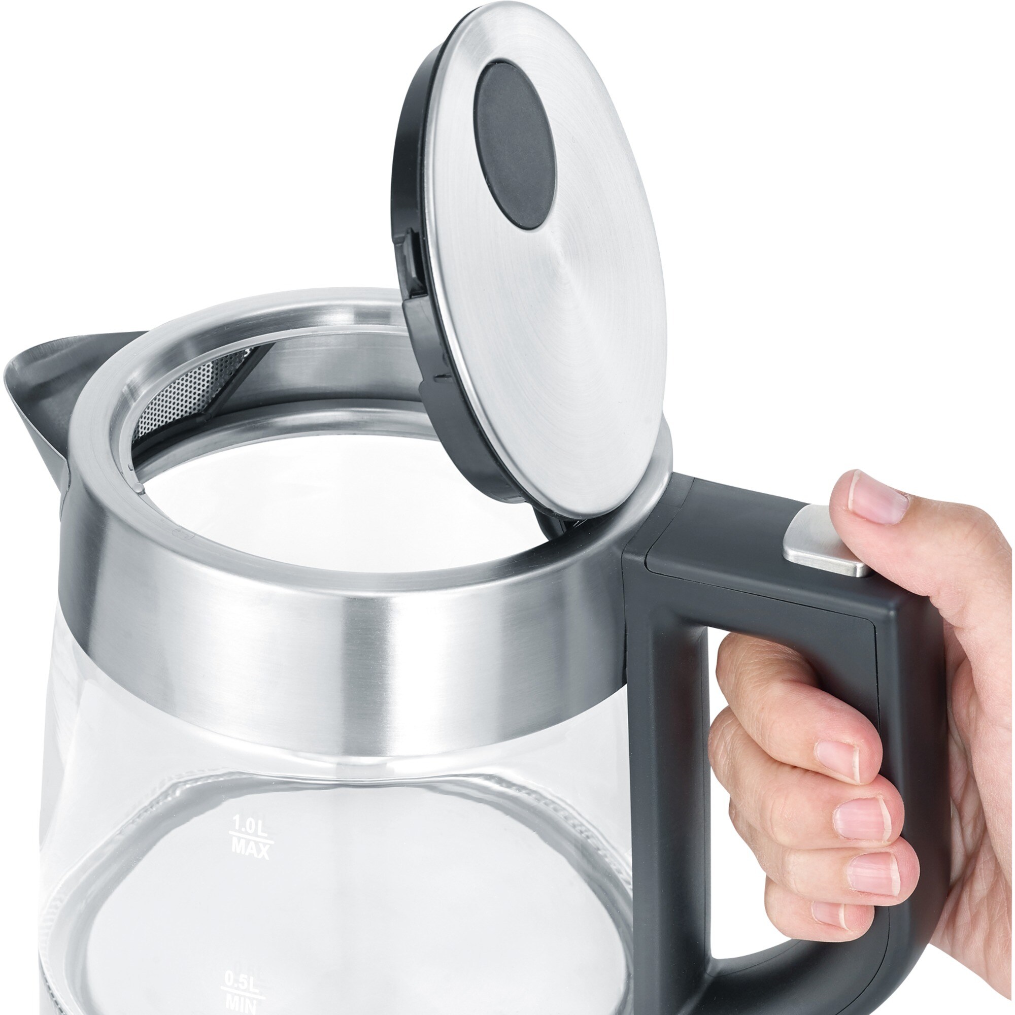 Severin Wasserkocher Glas-Wasserkocher WK 3468