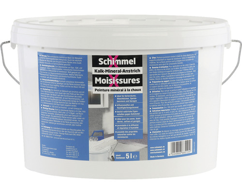 SchimmelX kalkminerale verf wit 5 l