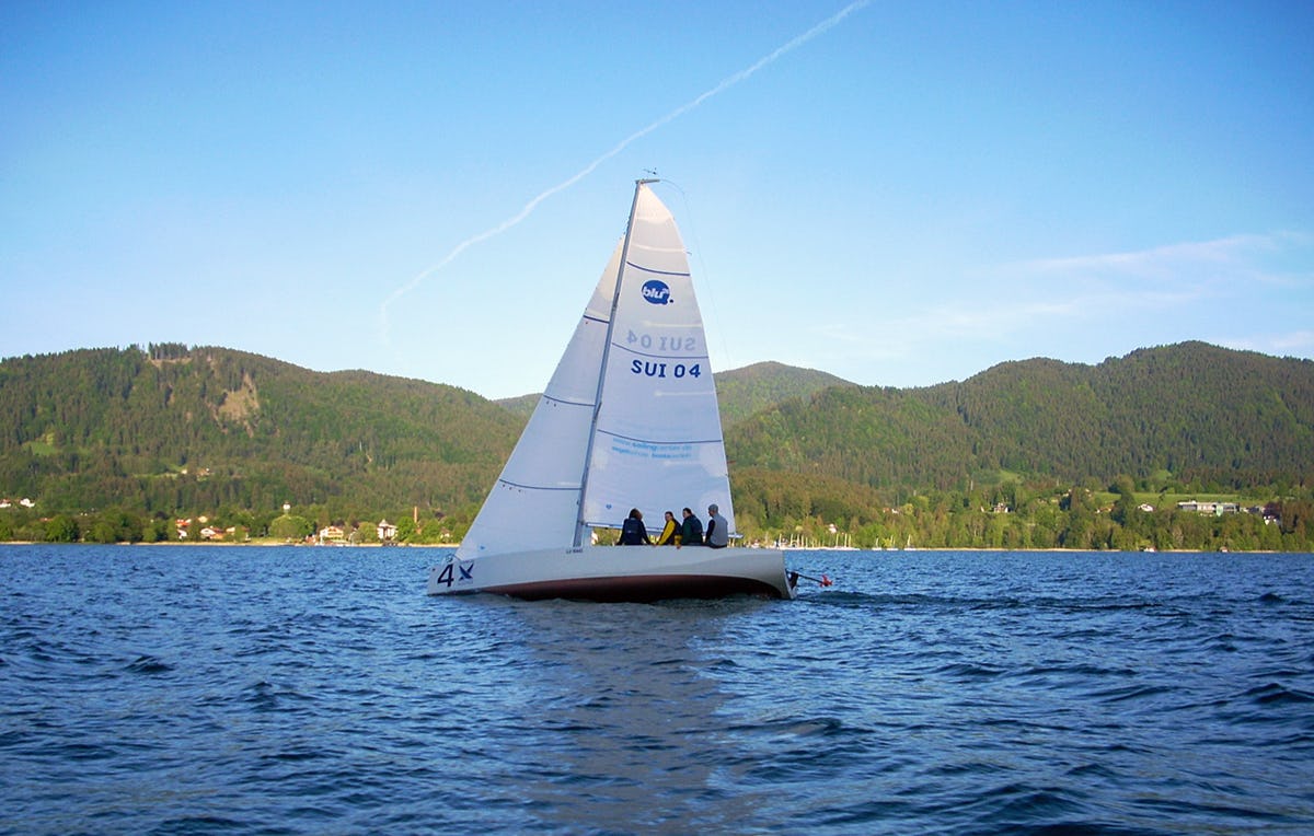 Segeln in  Bad Wiessee  als Geschenkidee