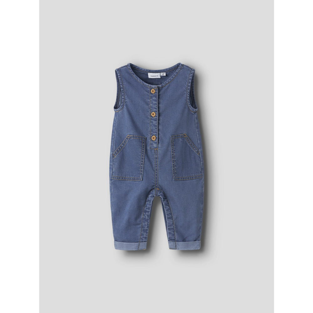 Køb Name It Medium Blue Denim Nbmeddie Taske Dnm Overall 1103-Yb F