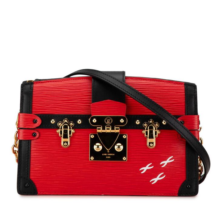 Louis Vuitton Vintage Louis Vuitton Clutch Red