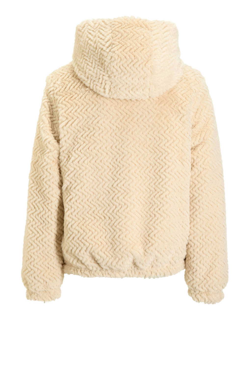 anytime reversible winterjas beige / alloverprint