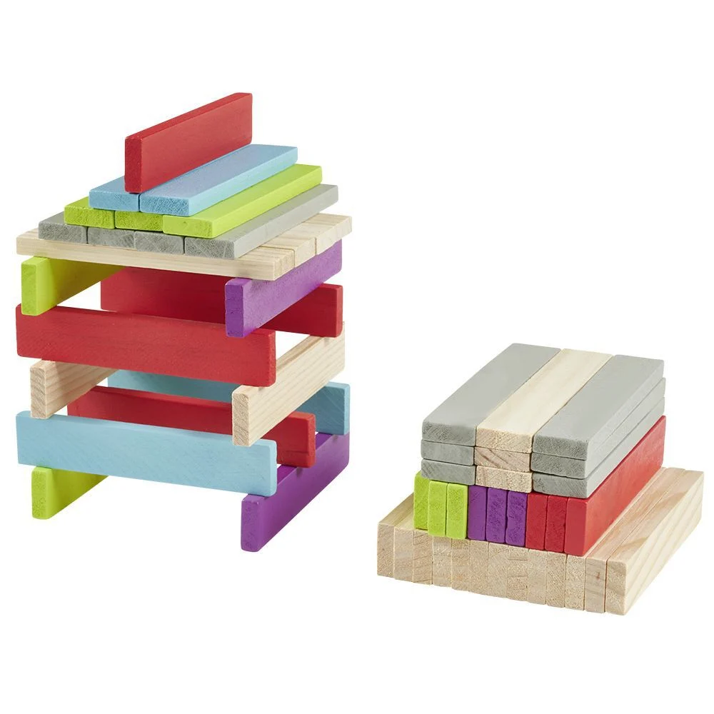 Jeu de construction en bois 200 pièces