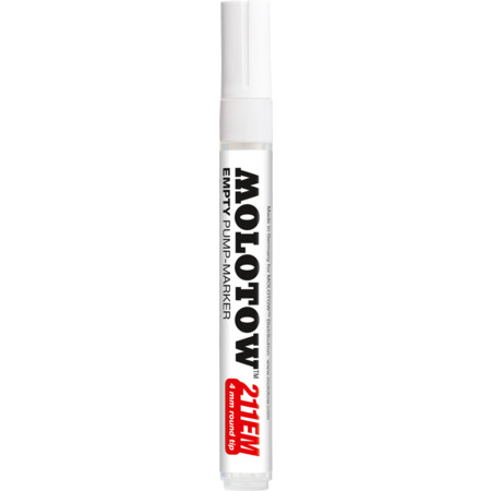 Molotow Empty Marker 211EM 4 mm by MolotowLeermarker - 4 mm