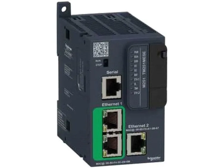 Schneider Electric TM251MESE, IP20, -10 - 35 °C, -25 - 70 °C, 54 mm, 95 mm, 90 mm