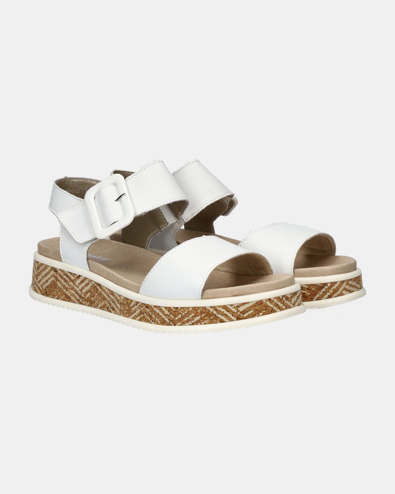 Rieker Sandalen  - wit