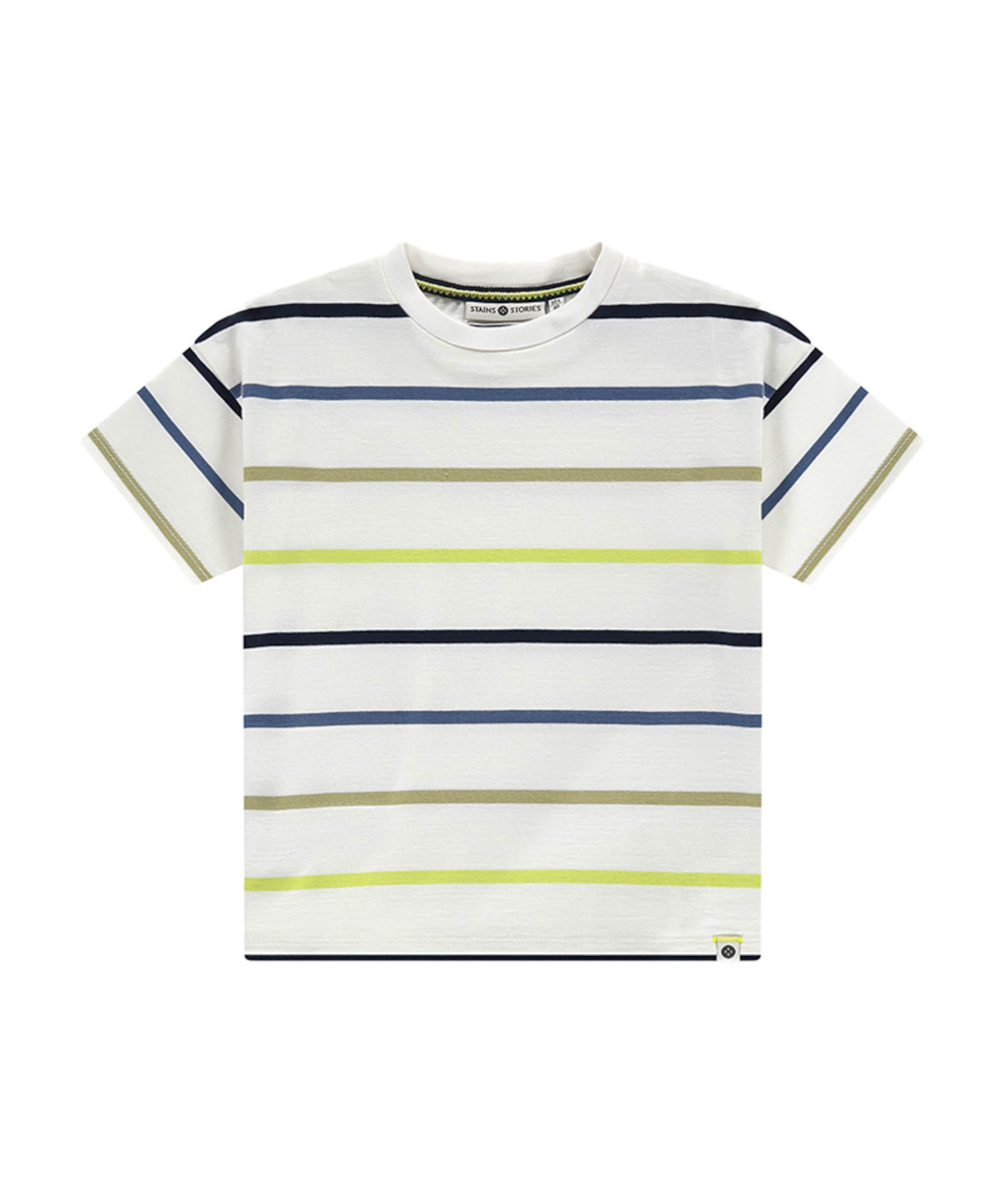 Stains & Stories Jongens T-shirt ecru