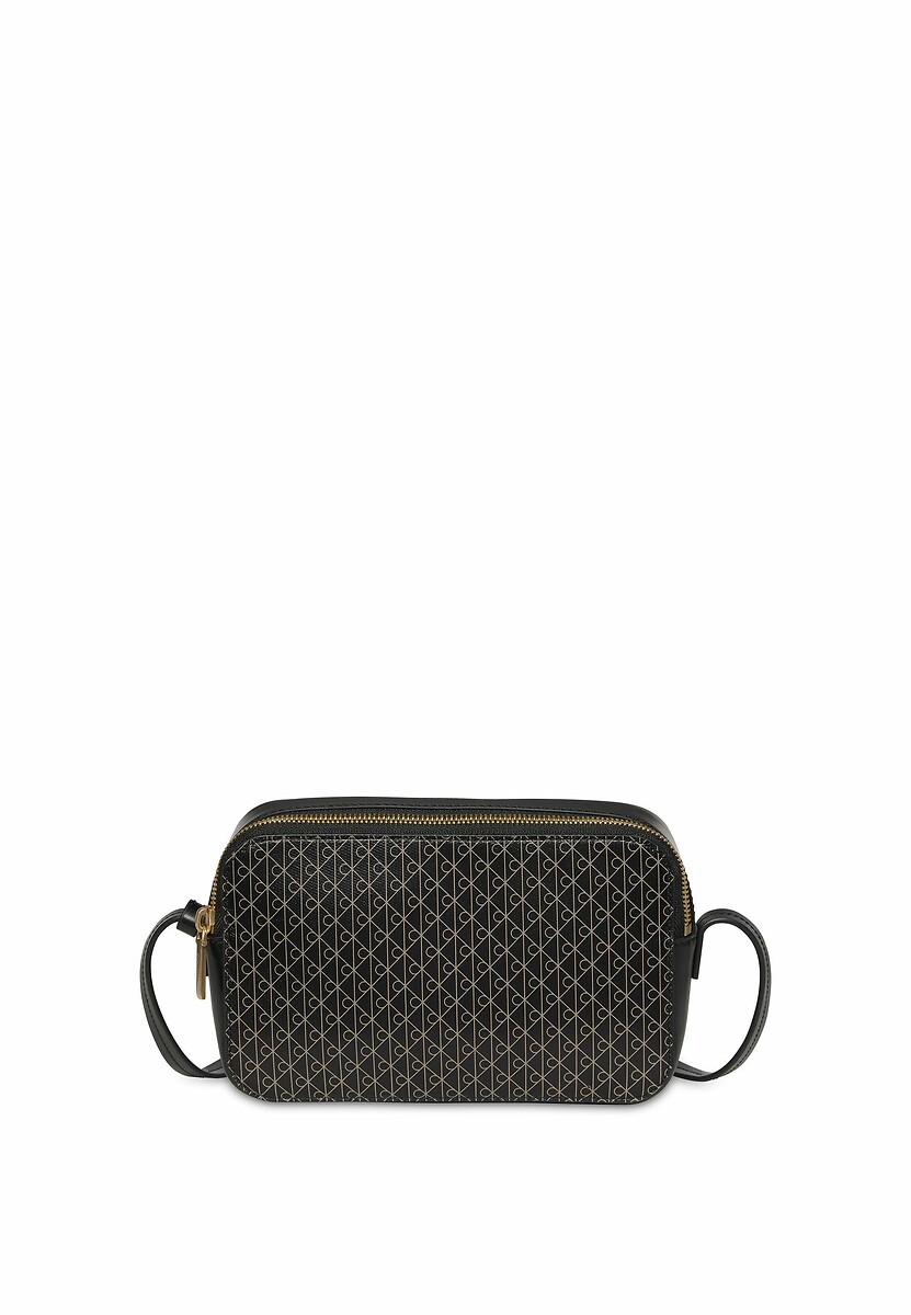 CALVIN KLEIN<br>Bolsa de ombro pequena com estampa