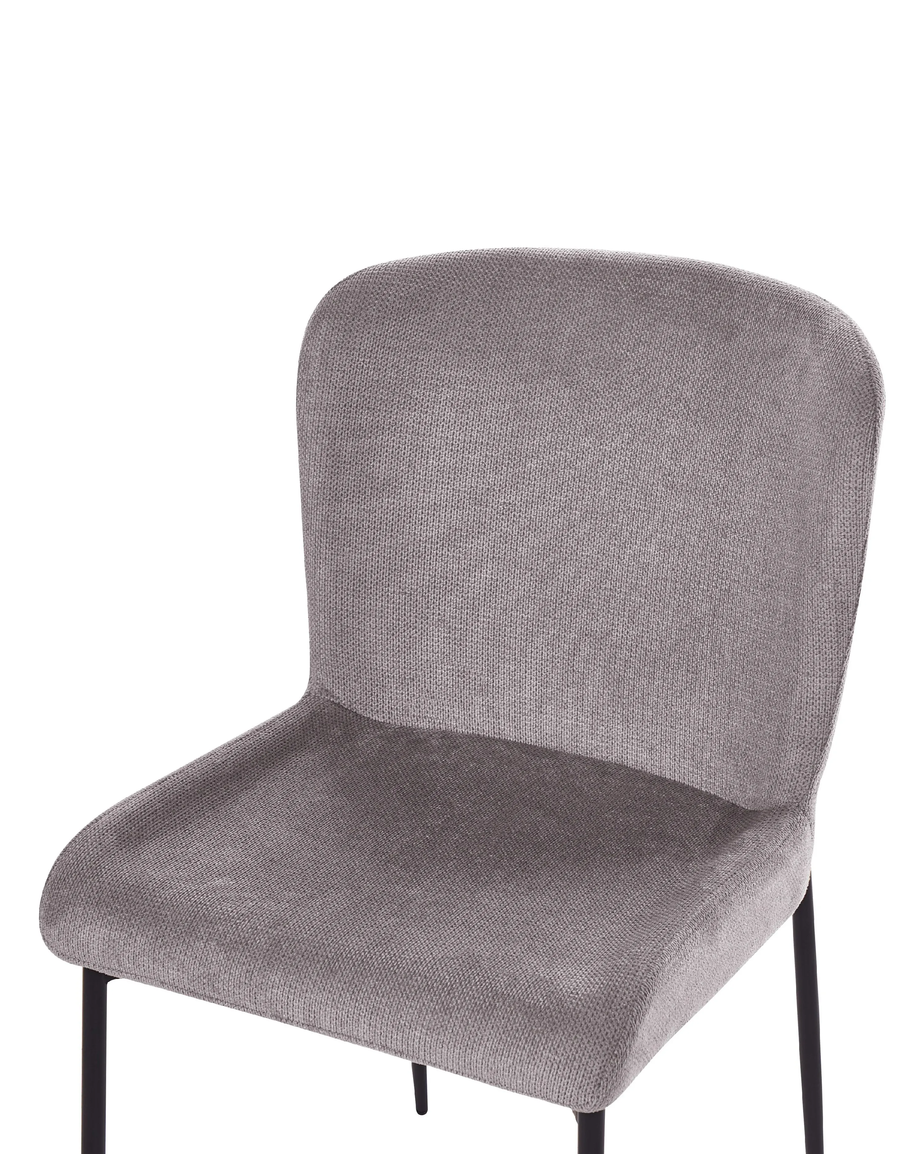 Set van 2 eetkamerstoelen ADA Donkergrijs