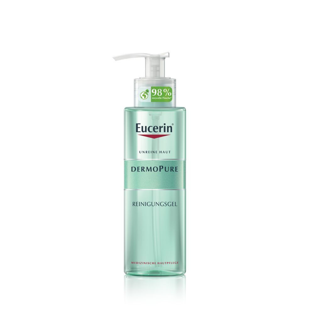 Eucerin® DermoPure Reinigungsgel – Gegen Pickel und unreine Haut – Effektive und gleichzeitig sanfte Reinigung