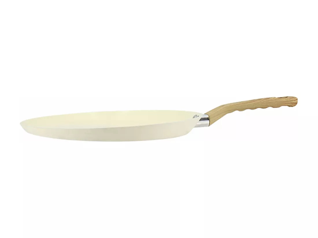 Menastyl - Galetiere Creme 32cm Aluminium Recycle Induction