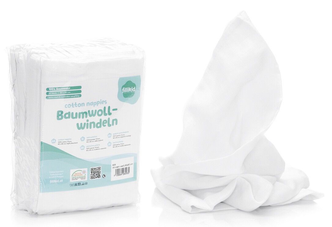 FILLIKID Mullwindeln 10er Pack
