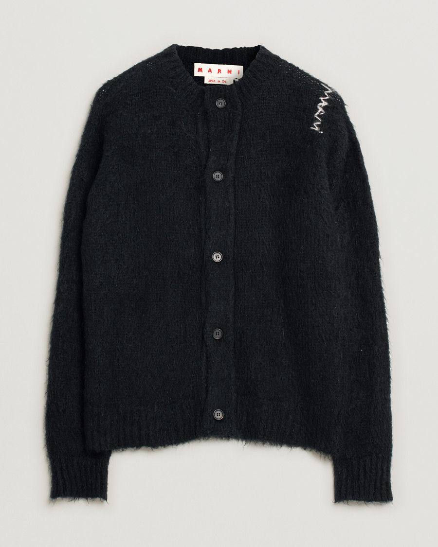 Marni Fuzzy Wuzzy Cardigan Black 48