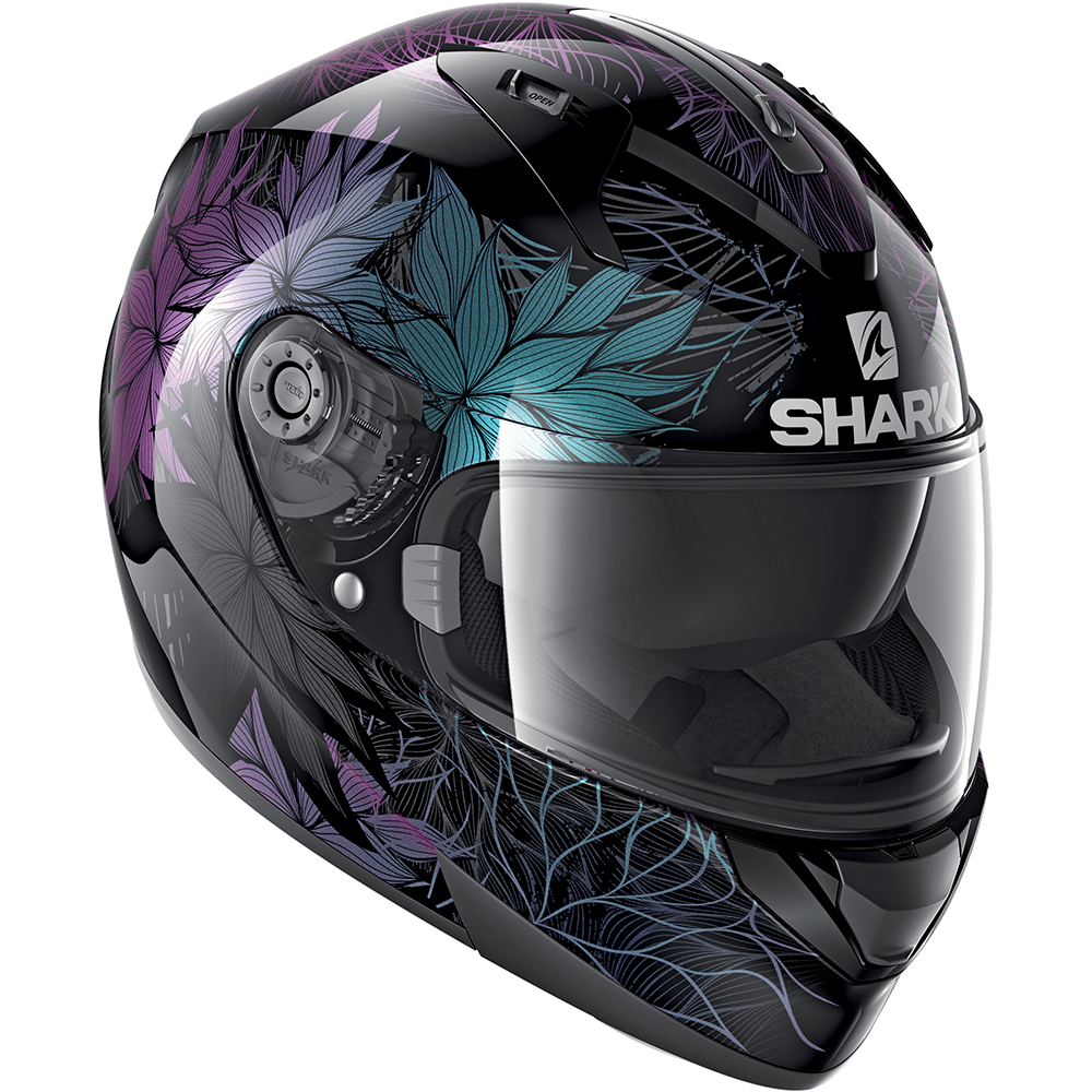 Shark - Casque Ridill Nelum Noir / Violet / Bleu