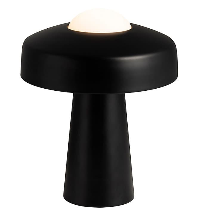 Lampe à poser Time Ø 26,7cm IP20 E27 40W noir