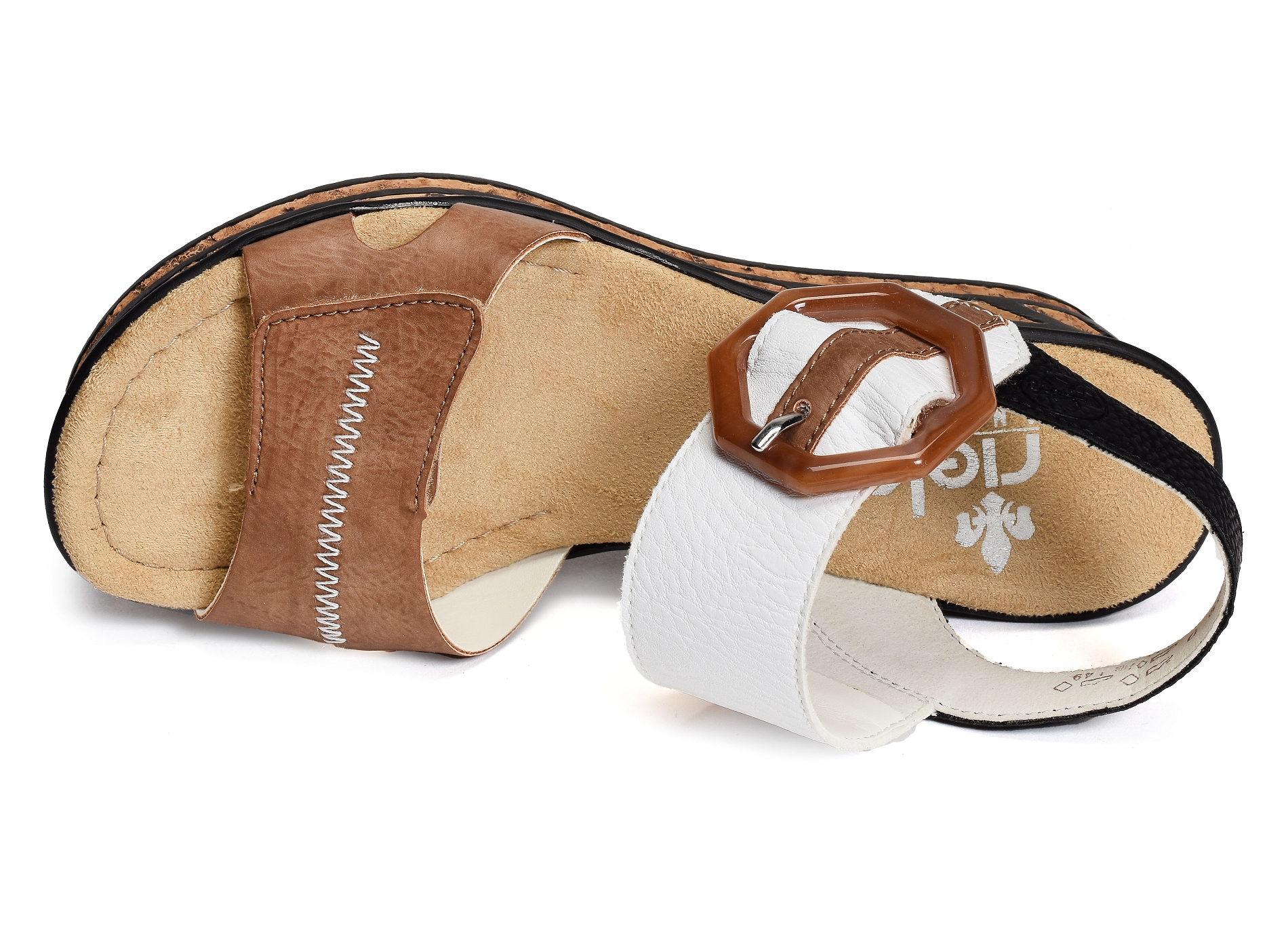 68176 blanc marron