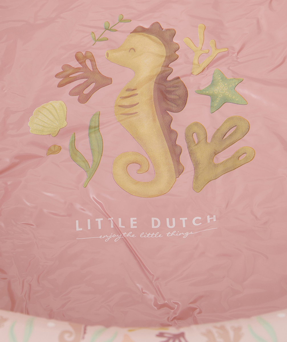 LITTLE DUTCHpiscine gonflable ocean dreams rose 80 cm