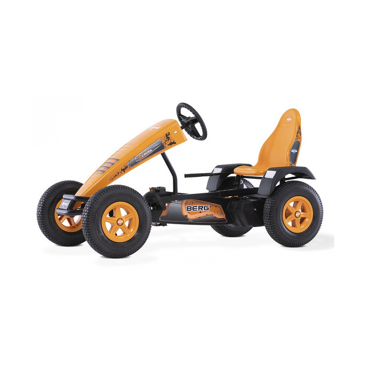 Kart à pédales x-cross bfr orange