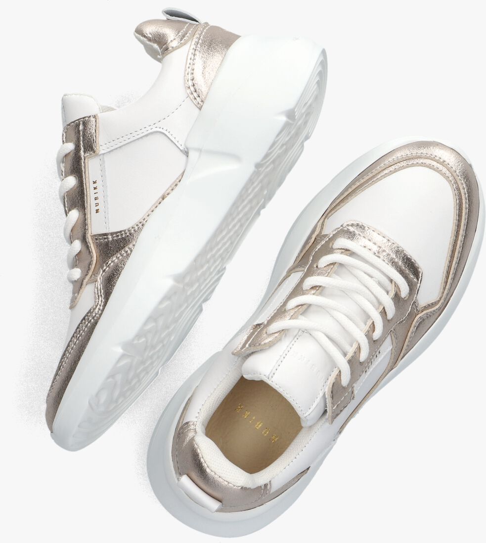NUBIKK witte nubikk lage sneakers roque road wave k