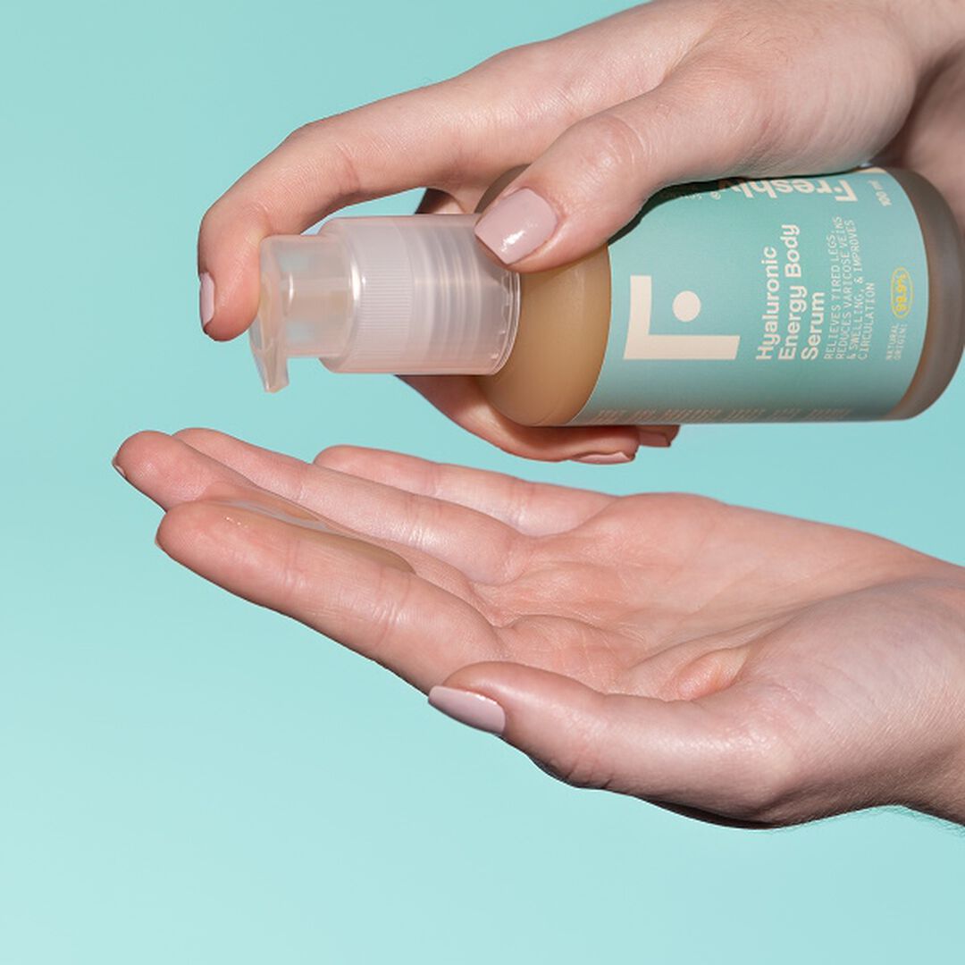 FRESHLY  Gel Pernas Cansadas - Hyaluronic Energy Body Serum - 100ml