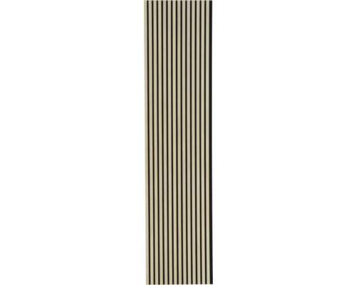 Akoestisch paneel, natuurlijk eikenfineer, 2670 x 572 x 19 mm