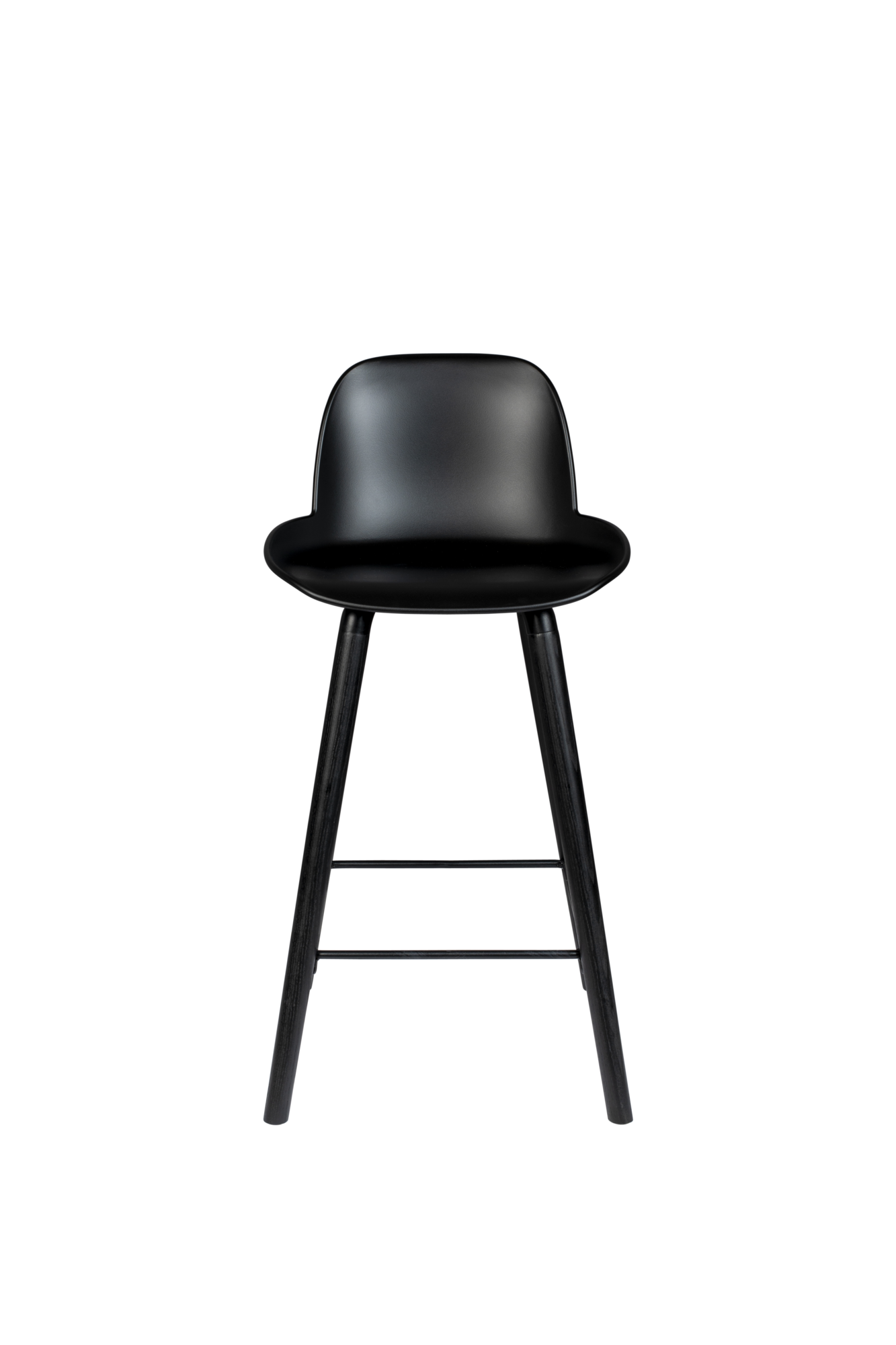 Barkruk Albert Kuip (zithoogte 75 cm) zwart - set van 2
