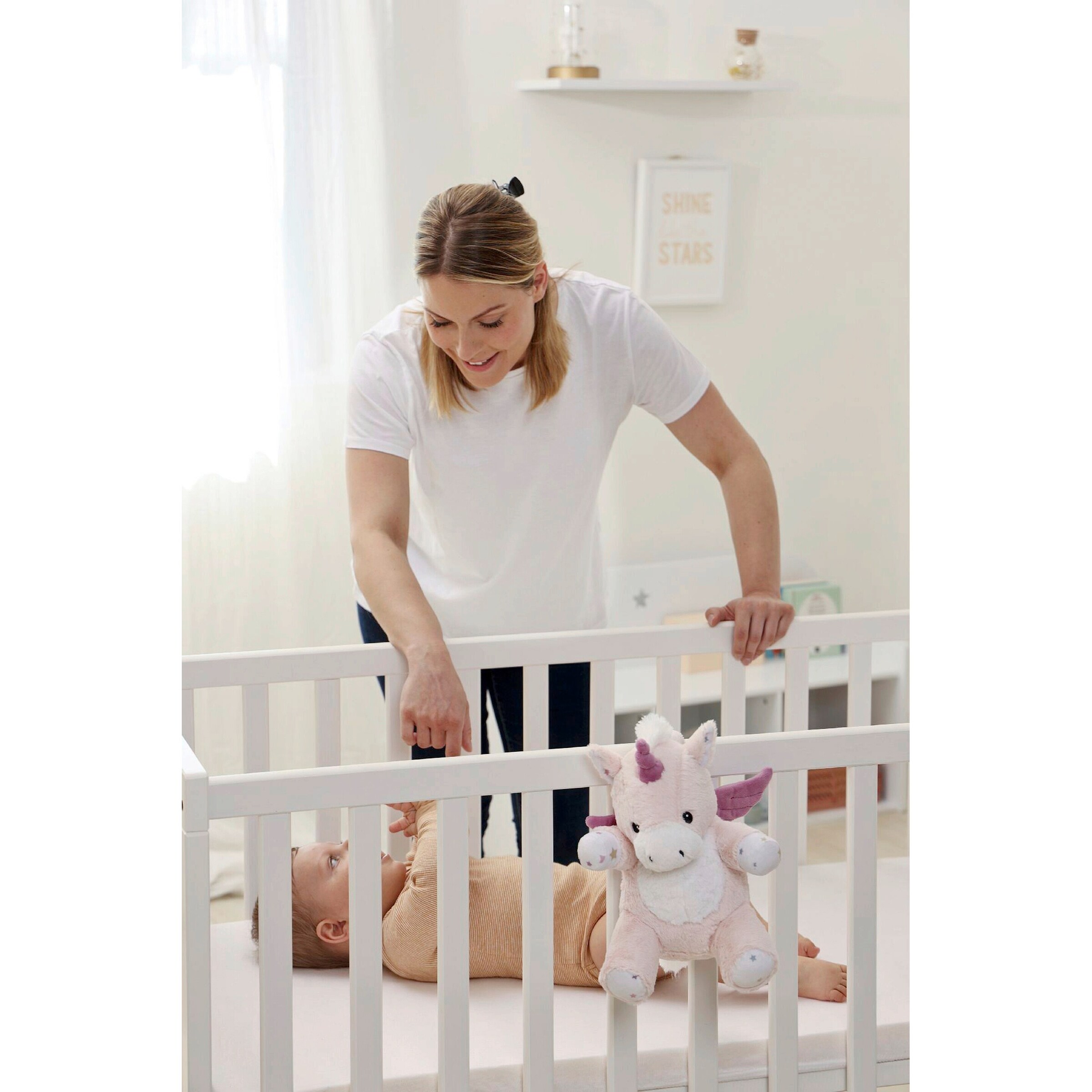 Cloud B Kuscheltier mit Nachtlicht LoveLight Buddies Einhorn Lily