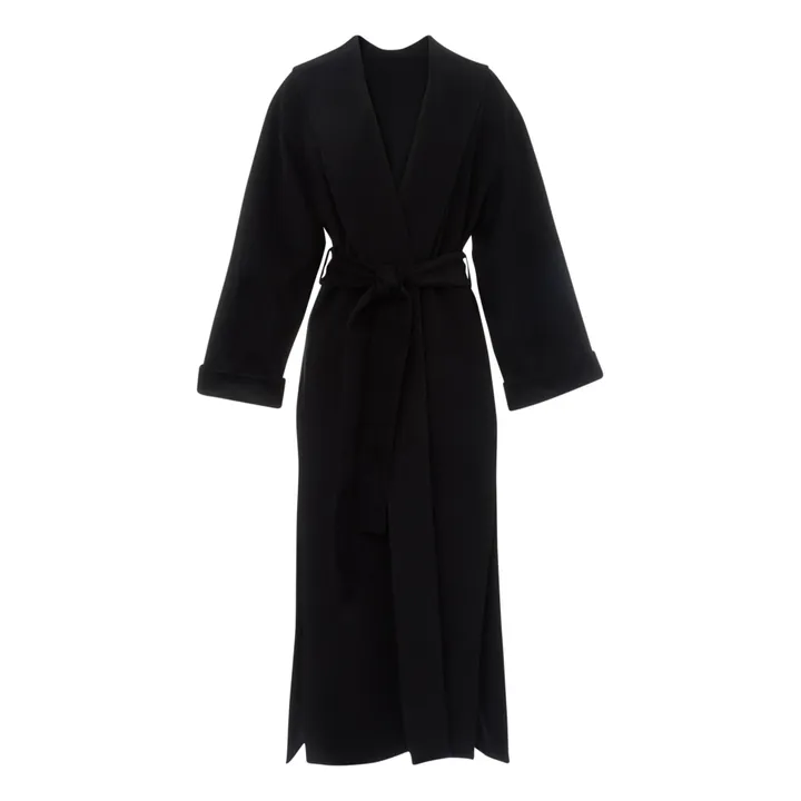 By Malene Birger Manteau Ceinturé Trullem | Noir