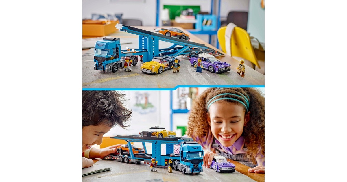 LEGOCity - Transportvoertuig met sportauto's Constructiespeelgoed  (60408)