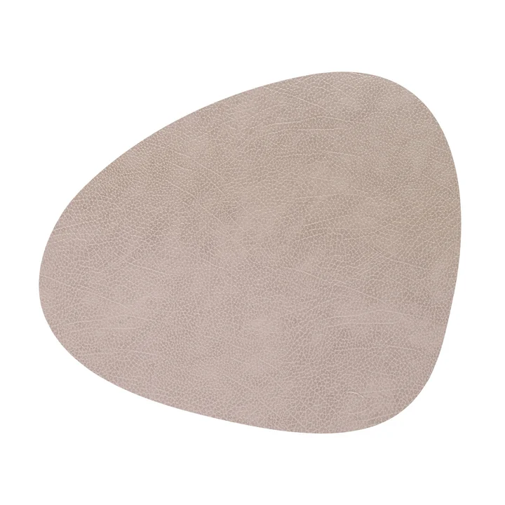 Lind DNA - Tischset Curve L, Hippo warm grey